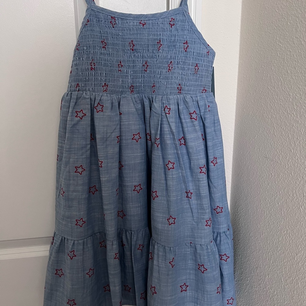 Cat & jack girls dress Fourth of July collection, dress with stars